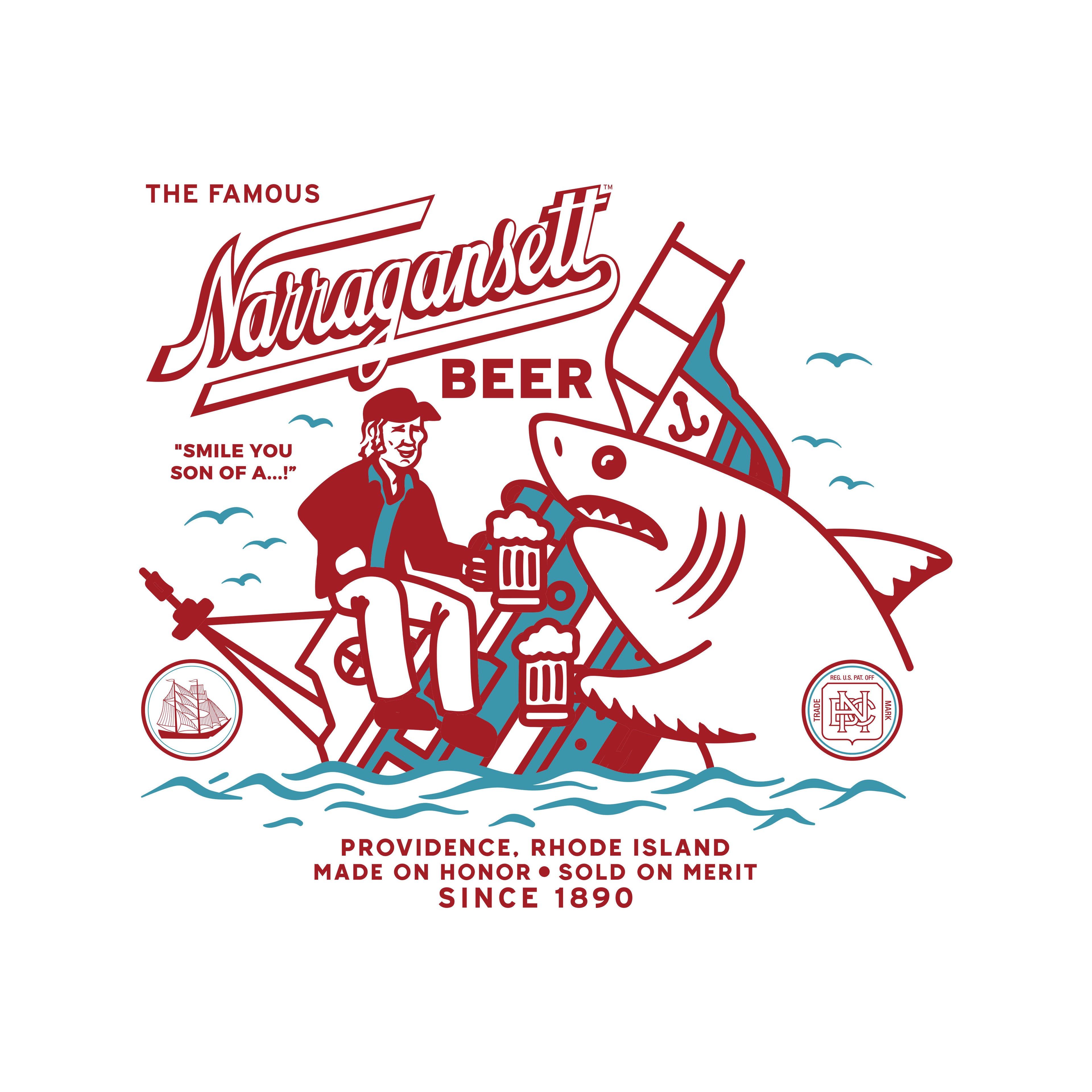 The Brewery Tee - Narragansett